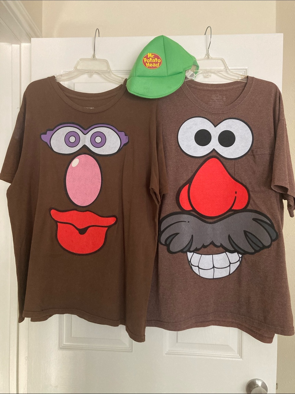 Mr. and Mrs. Potato Head Matching Costume Outfit Handmade XL Toy Story Vibes